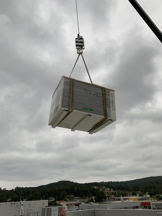 Crane Lift (Pac Unit) Planet Fitness Belmont NSW