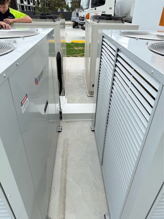 Commercial Job For Sikh Temple Rutherford NSW Using Mitsubishi Electric Split System Air Conditioners & Actron Air Variable Capacity Commercial Series Split Ducted Air Conditioners